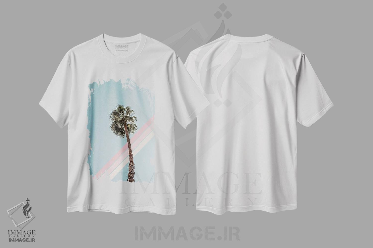 تیشرت طرح دار کالیفرنیکیشن، تزئینی اثر آلیسا گالیتسینا | immage.ir