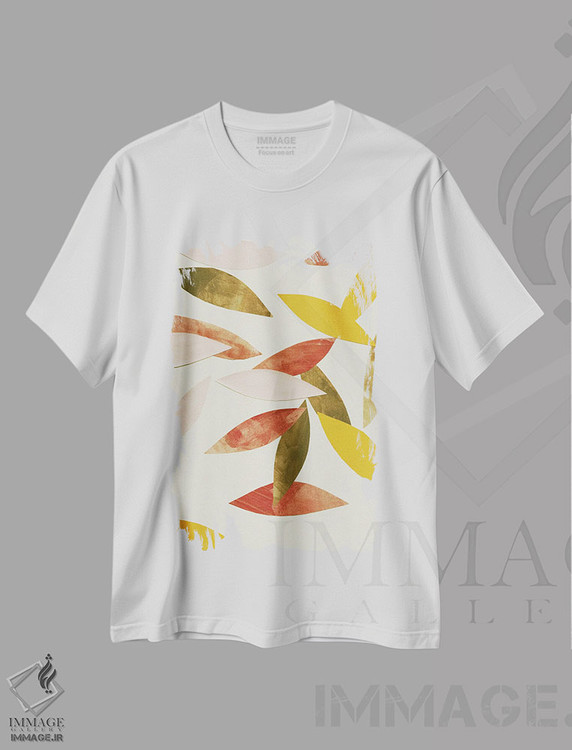 تیشرت طرح دار در باد، آبستره اثر آلیسا گالیتسینا | immage.ir