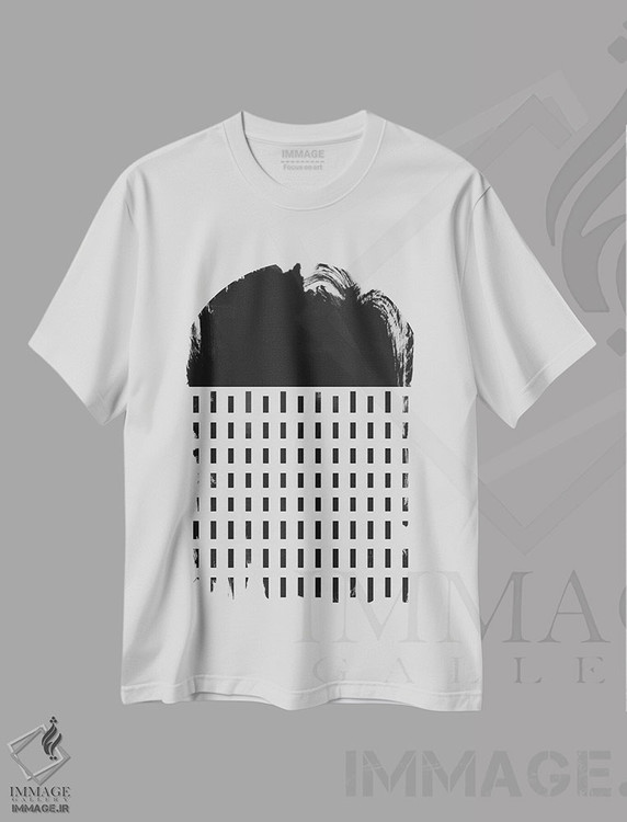 تیشرت طرح دار بگذار باران برایت لالایی بخواند اثر آلیسا گالیتسینا | immage.ir