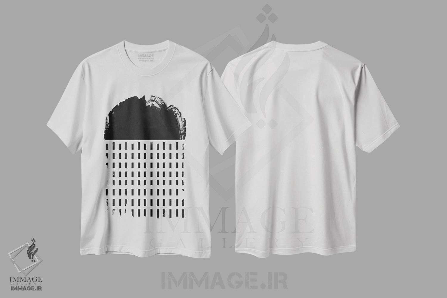 تیشرت طرح دار بگذار باران برایت لالایی بخواند اثر آلیسا گالیتسینا | immage.ir