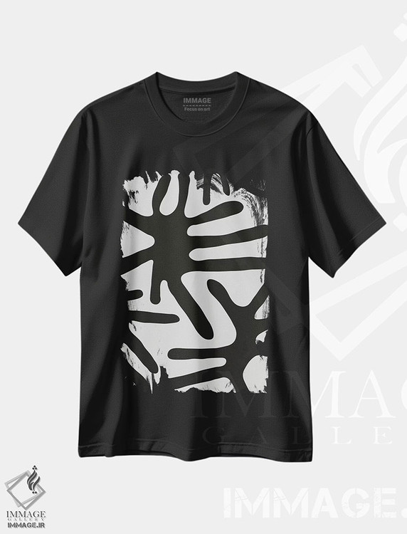 تیشرت طرح دار ریشه ها اثر آلیسا گالیتسینا | فروشگاه ایماژ