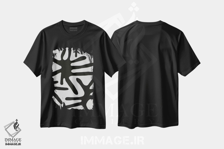 تیشرت طرح دار ریشه ها اثر آلیسا گالیتسینا | فروشگاه ایماژ