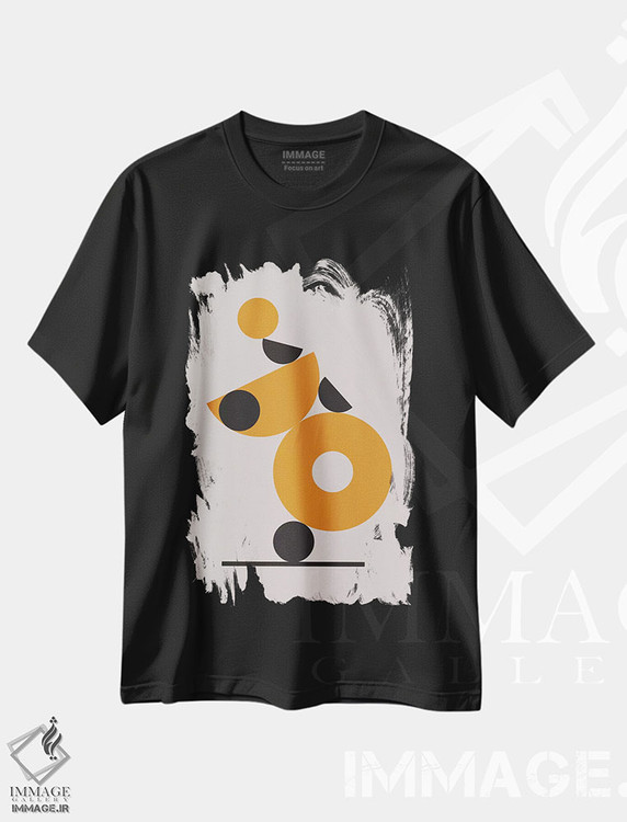 تیشرت طرح دار مجسمه ۱ اثر آلیسا گالیتسینا | فروشگاه ایماژ