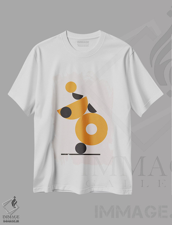 تیشرت طرح دار مجسمه ۱ اثر آلیسا گالیتسینا | immage.ir
