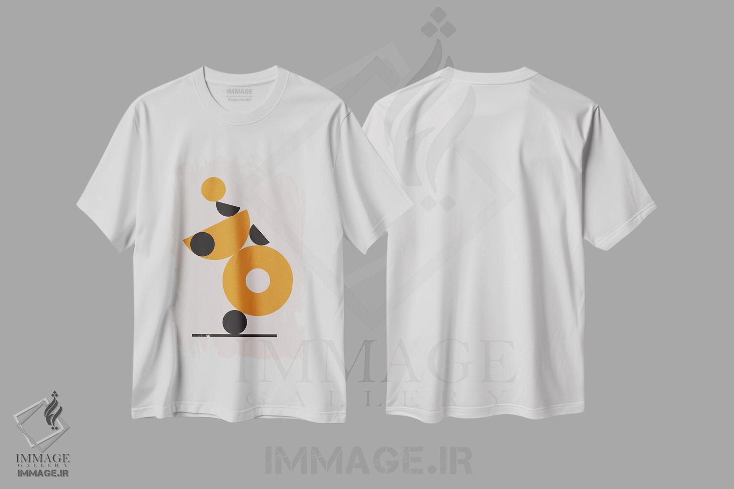 تیشرت طرح دار مجسمه ۱ اثر آلیسا گالیتسینا | immage.ir