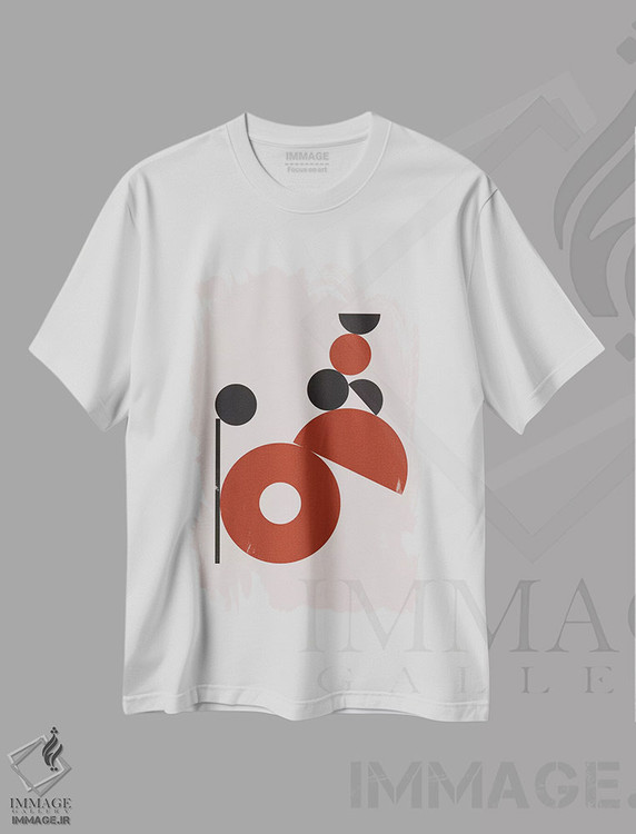 تیشرت طرح دار مجسمه ۲ اثر آلیسا گالیتسینا | immage.ir