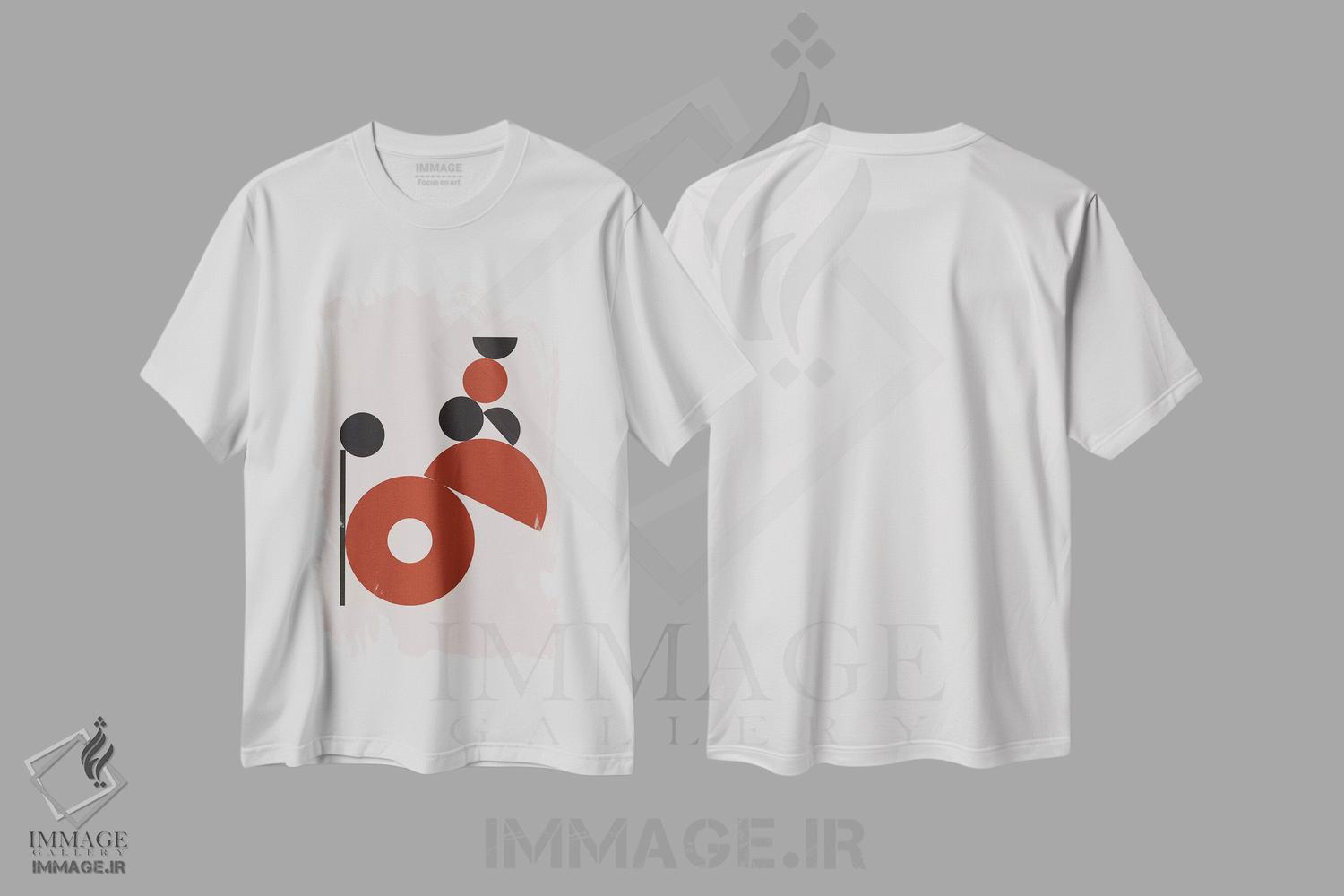 تیشرت طرح دار مجسمه ۲ اثر آلیسا گالیتسینا | immage.ir