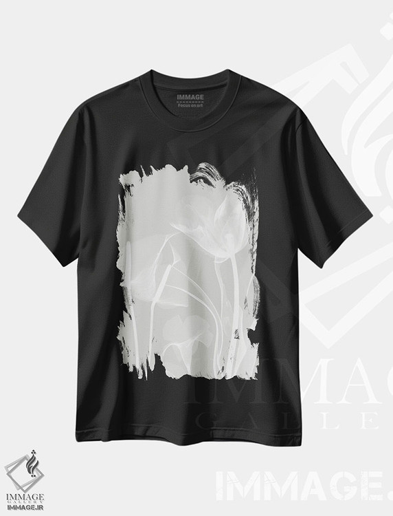 تیشرت طرح دار گیاهان خاکستری I، دکور معاصر اثر آلبرت کوئتسیِر | فروشگاه ایماژ