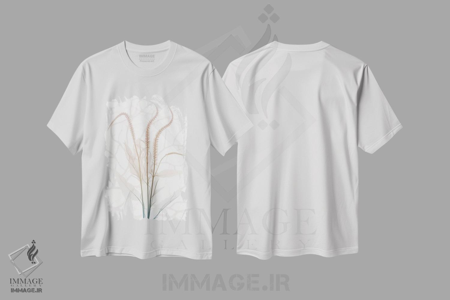 تیشرت طرح دار سپیده دم ملایم ۴، دکور معاصر اثر آلبرت کوئتسیِر | immage.ir