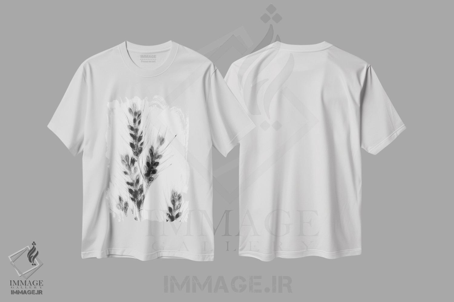 تیشرت طرح دار دسته های جو دوسر، دکور معاصر اثر آلبرت کوئتسیِر | immage.ir