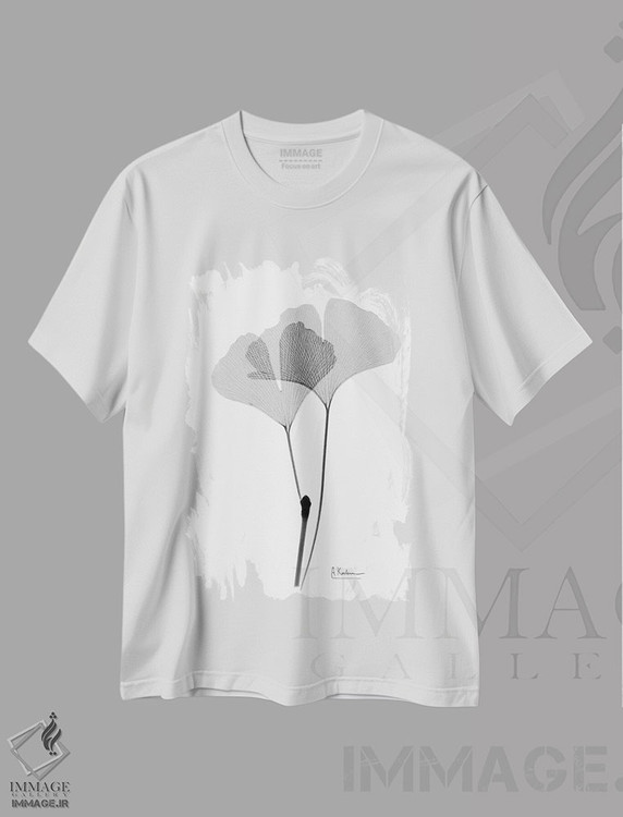تیشرت طرح دار جینکو معکوس IV، دکور معاصر اثر آلبرت کوئتسیِر | immage.ir