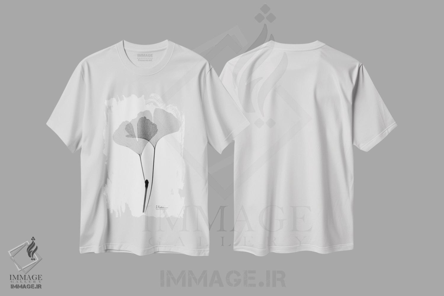 تیشرت طرح دار جینکو معکوس IV، دکور معاصر اثر آلبرت کوئتسیِر | immage.ir