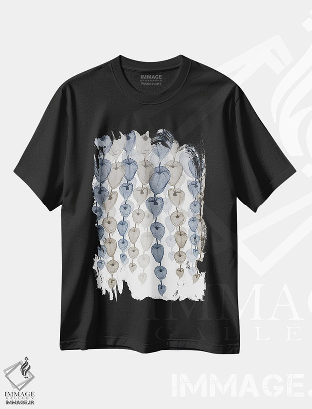 تیشرت طرح دار آبشار فانوس طبیعی I، دکور معاصر اثر آلبرت کوئتسیِر | فروشگاه ایماژ