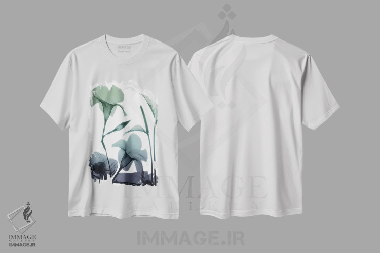 تیشرت طرح دار شکوفهٔ جادویی I، دکور معاصر اثر آلبرت کوئتسیِر | immage.ir