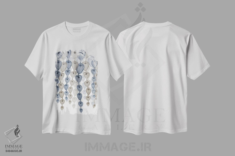 تیشرت طرح دار آبشار فانوس طبیعی I، دکور معاصر اثر آلبرت کوئتسیِر | immage.ir