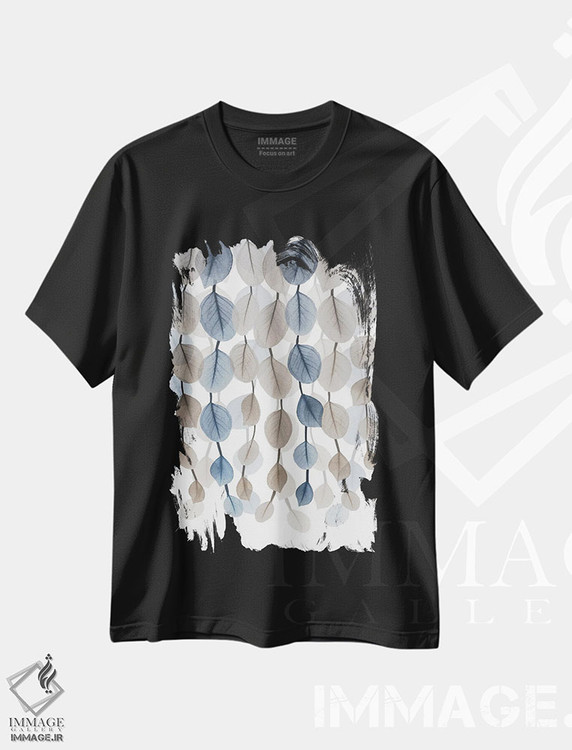 تیشرت طرح دار آبشار فانوس طبیعی II، دکور معاصر اثر آلبرت کوئتسیِر | فروشگاه ایماژ