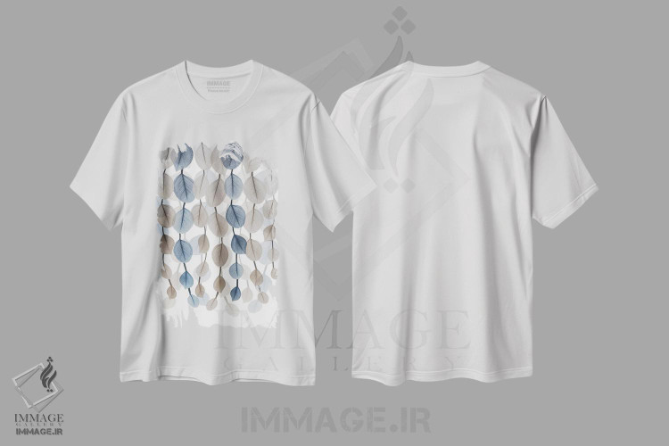 تیشرت طرح دار آبشار فانوس طبیعی II، دکور معاصر اثر آلبرت کوئتسیِر | immage.ir