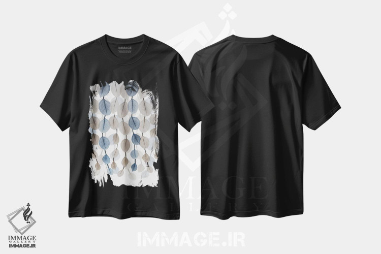 تیشرت طرح دار آبشار فانوس طبیعی II، دکور معاصر اثر آلبرت کوئتسیِر | فروشگاه ایماژ
