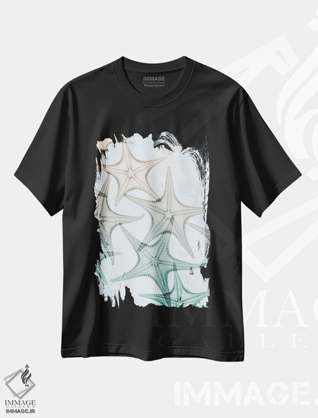 تیشرت طرح دار آفتاب زیر آب II، تزئینی اثر آلبرت کوئتسیِر | فروشگاه ایماژ