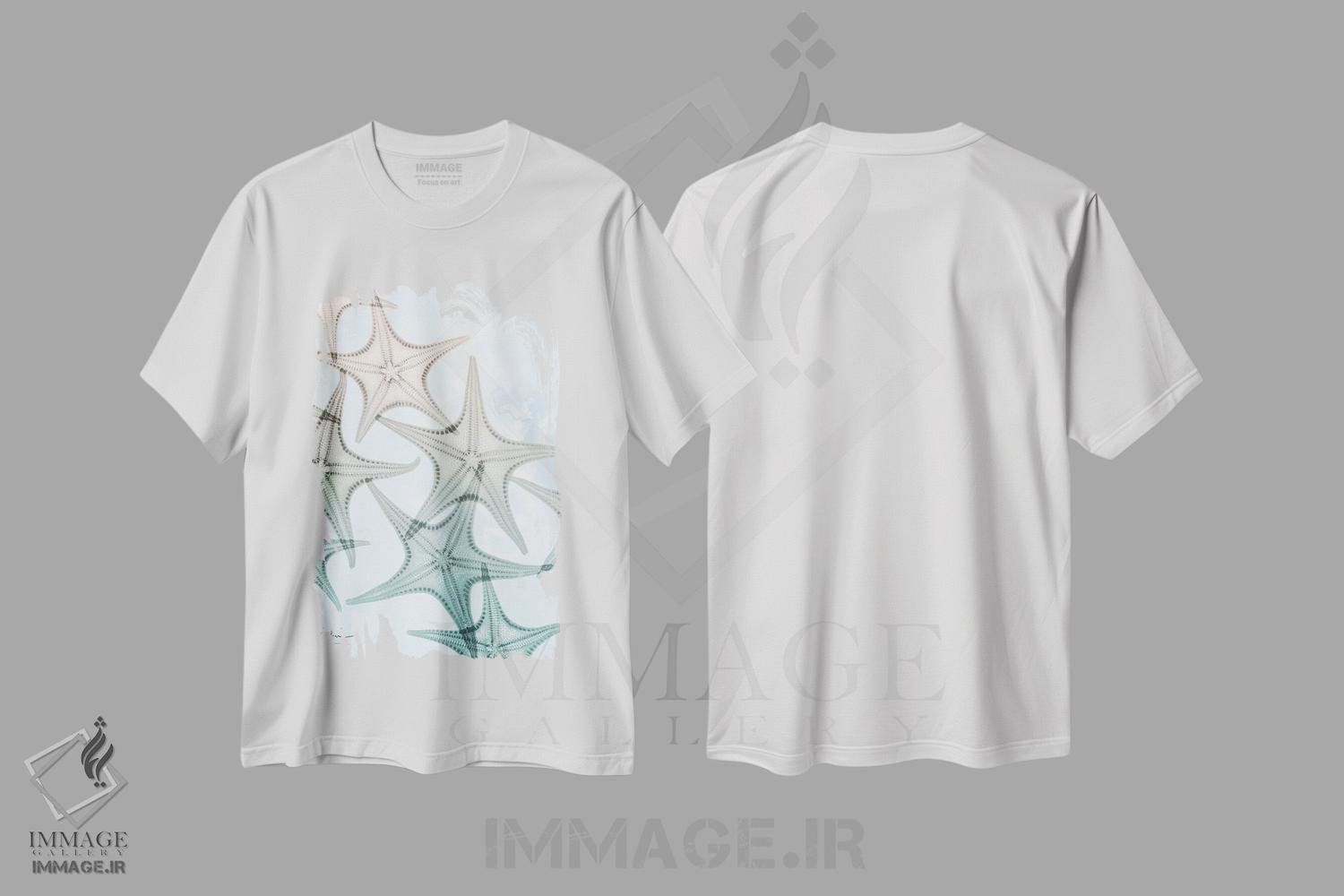 تیشرت طرح دار آفتاب زیر آب II، تزئینی اثر آلبرت کوئتسیِر | immage.ir