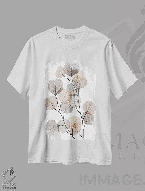 تیشرت طرح دار دسته اکالیپتوس خاکی، عکاسی ماکرو اثر آلبرت کوئتسیِر | immage.ir
