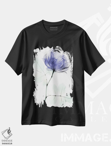 تیشرت طرح دار رز وری پری I، هنر دیجیتال اثر آلبرت کوئتسیِر | فروشگاه ایماژ