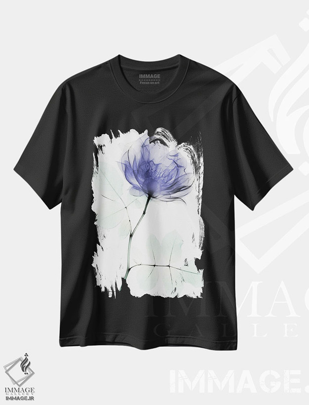 تیشرت طرح دار رز وری پری I، هنر دیجیتال اثر آلبرت کوئتسیِر | فروشگاه ایماژ