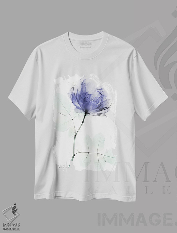 تیشرت طرح دار رز وری پری I، هنر دیجیتال اثر آلبرت کوئتسیِر | immage.ir
