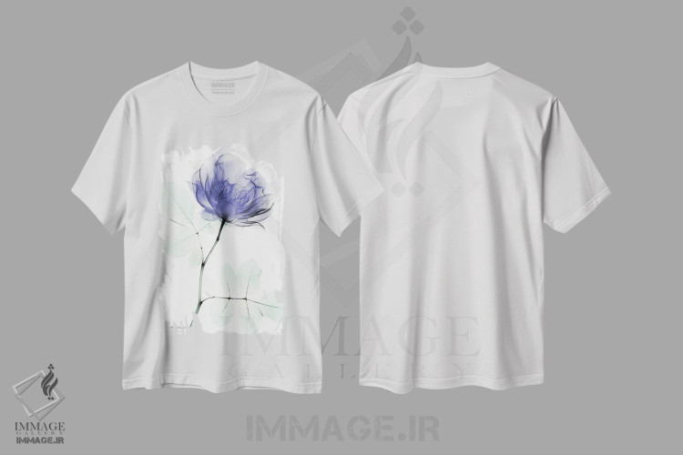 تیشرت طرح دار رز وری پری I، هنر دیجیتال اثر آلبرت کوئتسیِر | immage.ir