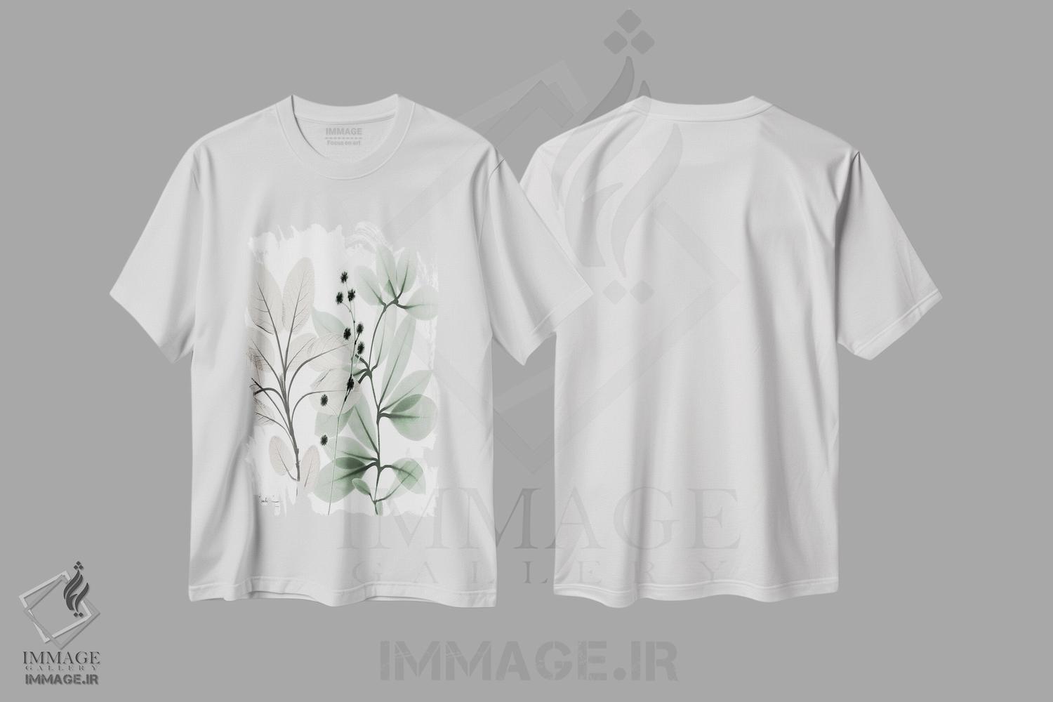 تیشرت طرح دار متضادهای شمالی I، هنر دیجیتال اثر آلبرت کوئتسیِر | immage.ir