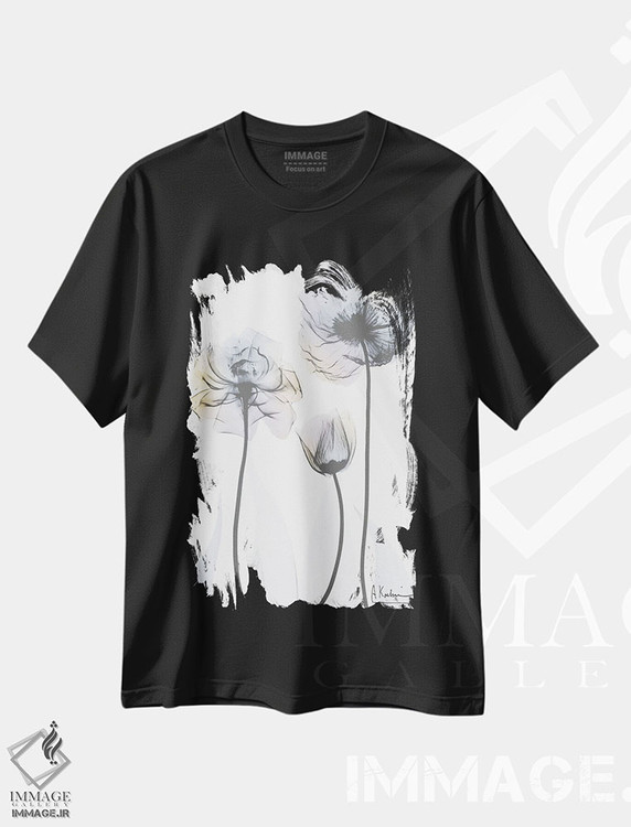 تیشرت طرح دار خدمتکار چاپلوس I، تزئینی اثر آلبرت کوئتسیِر | فروشگاه ایماژ