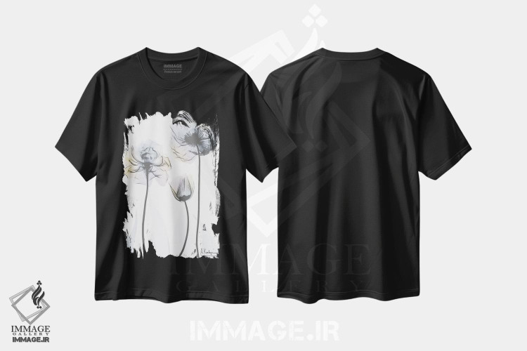 تیشرت طرح دار خدمتکار چاپلوس I، تزئینی اثر آلبرت کوئتسیِر | فروشگاه ایماژ