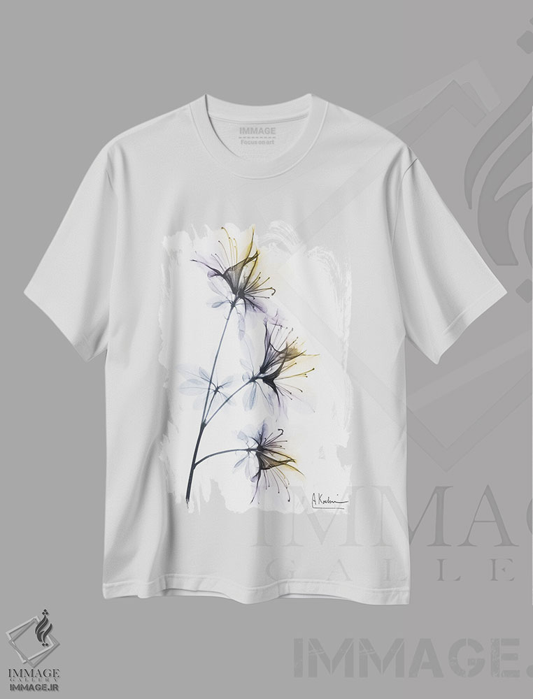 تیشرت طرح دار زیبایی های بهاری، تزئینی اثر آلبرت کوئتسیِر | immage.ir