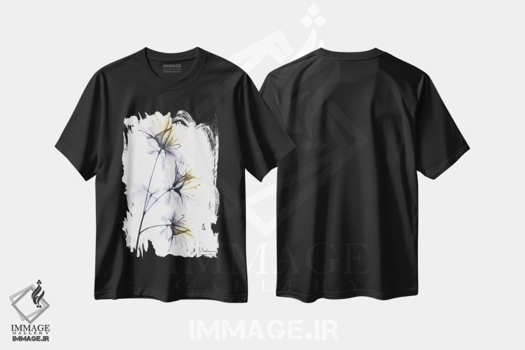 تیشرت طرح دار زیبایی های بهاری، تزئینی اثر آلبرت کوئتسیِر | فروشگاه ایماژ