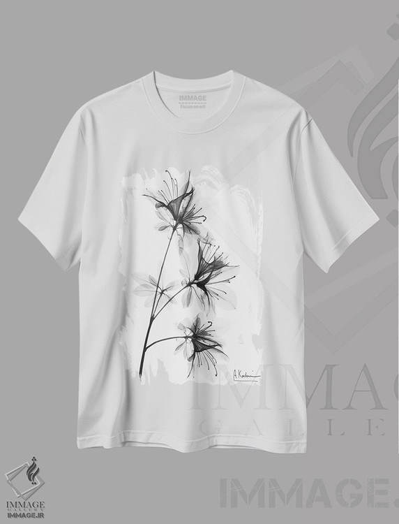 تیشرت طرح دار زیبایی های بهاری، تزئینی اثر آلبرت کوئتسیِر | immage.ir