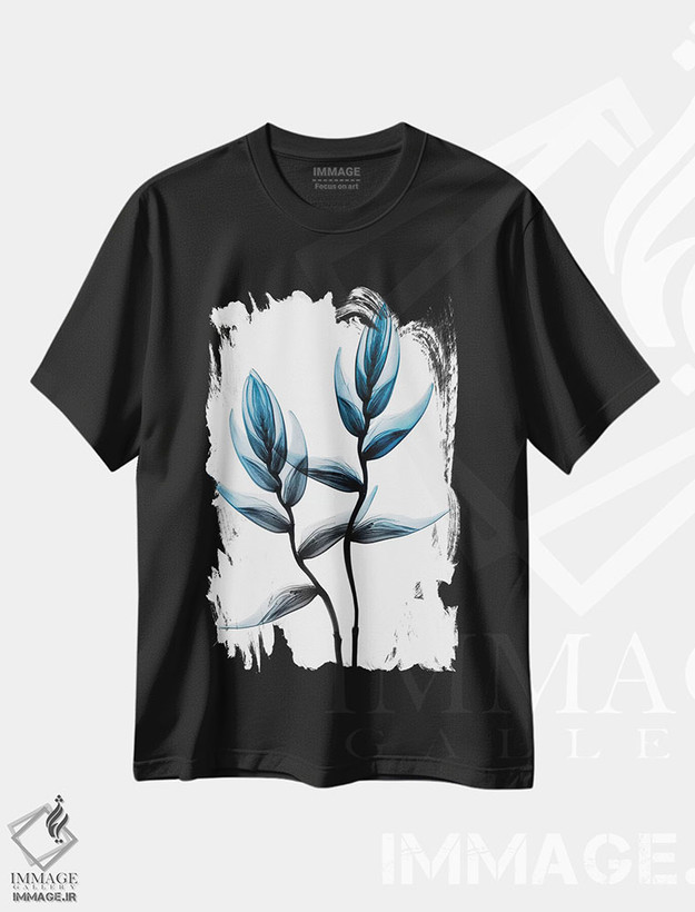 تیشرت طرح دار بهشت برخاسته I، تزئینی اثر آلبرت کوئتسیِر | فروشگاه ایماژ