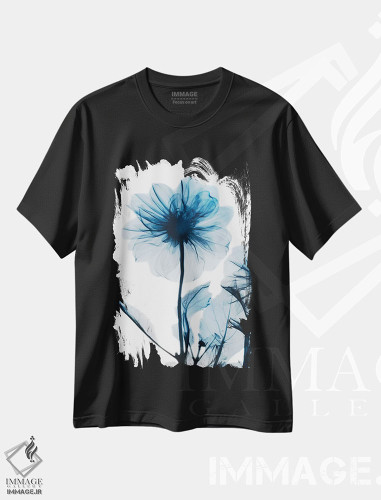 تیشرت طرح دار درخشش یاقوت کبود II، مدیوم اثر آلبرت کوئتسیِر | فروشگاه ایماژ