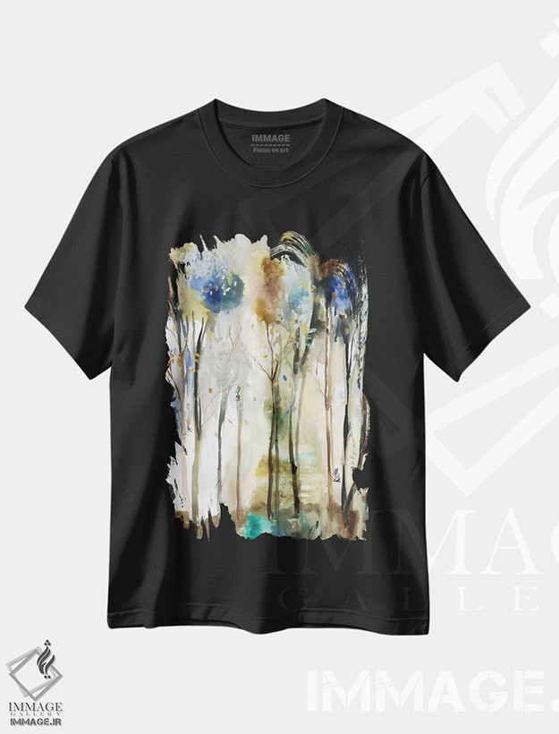 تیشرت طرح دار سرافراز ایستاده I، تزئینی اثر آلیسون پیرس | فروشگاه ایماژ