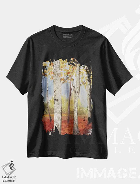 تیشرت طرح دار گذرگاه II، تزئینی اثر آلیسون پیرس | فروشگاه ایماژ