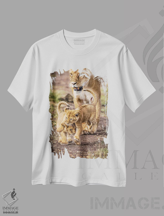 تیشرت طرح دار ذخیره گاه ملی ماسایی مارا، شهرستان ناروک، کنیا V، مدیوم اثر الکس بیوس | immage.ir