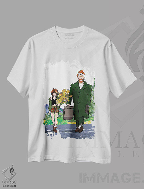 تیشرت طرح دار حرفه ای، تزئینی اثر علیرضا کریمی مقدم | immage.ir