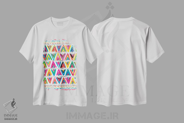 تیشرت طرح دار شاد باشکوه پنج، تزئینی اثر آماندا مک گی | immage.ir