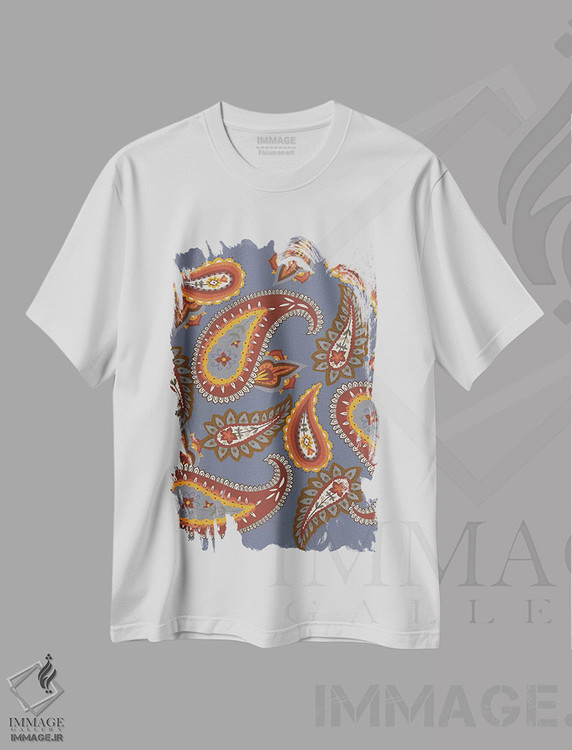 تیشرت طرح دار میراث برداشت دو، آبستره اثر آماندا مک گی | immage.ir