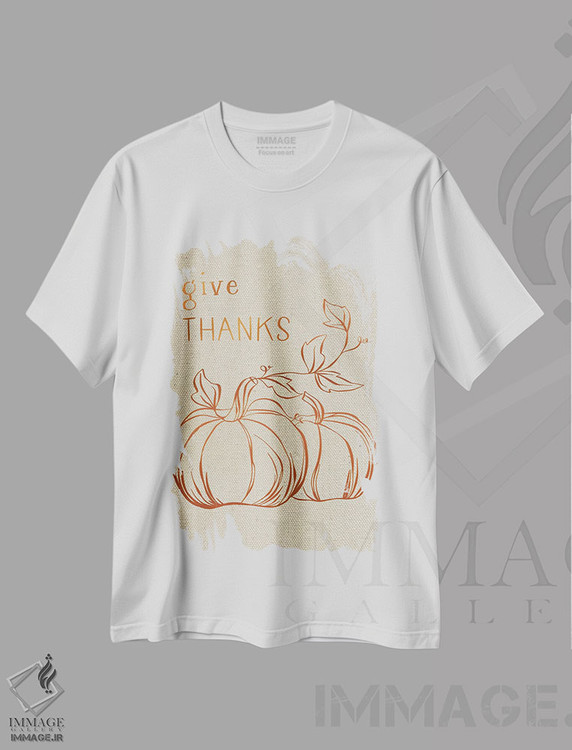 تیشرت طرح دار میراث برداشت سه، دکور روستایی اثر آماندا مک گی | immage.ir