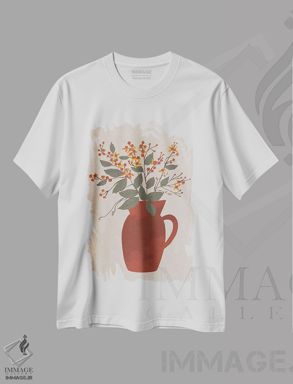 تیشرت طرح دار میراث برداشت پنج، دکور روستایی اثر آماندا مک گی | immage.ir