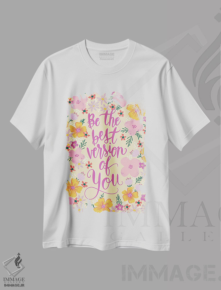 تیشرت طرح دار باغ درخشان، هنر دیجیتال اثر آماندا مک گی | immage.ir
