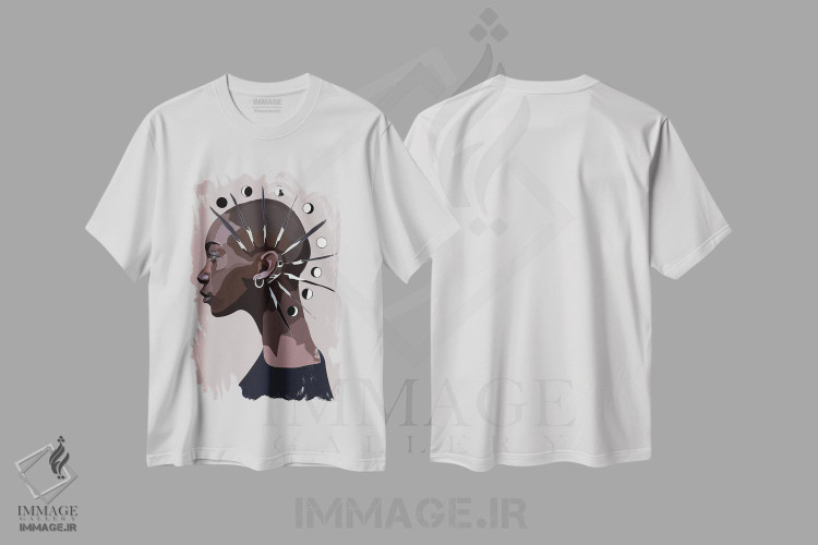 تیشرت طرح دار او با چرخه ها زندگی می کند، هنر آمریکایی آفریقایی تبار اثر آنا مک کی | immage.ir