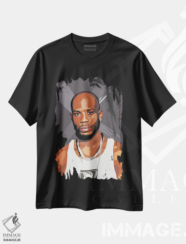 تیشرت طرح دار دی ام ایکس، هنر آمریکایی آفریقایی تبار اثر آنا مک کی | فروشگاه ایماژ