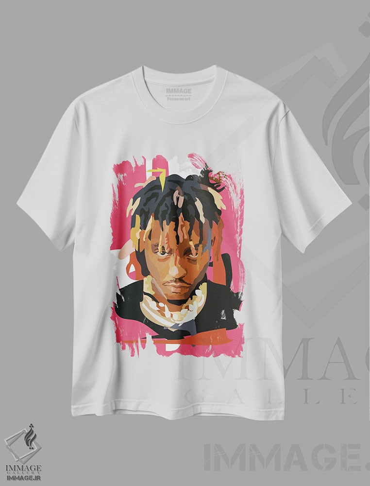 تیشرت طرح دار جوس ورلد، هنر آمریکایی آفریقایی تبار اثر آنا مک کی | immage.ir