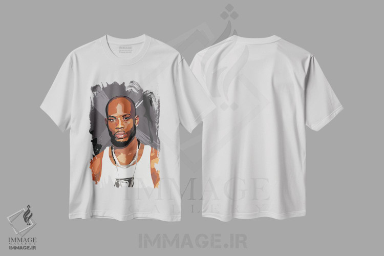 تیشرت طرح دار دی ام ایکس، هنر آمریکایی آفریقایی تبار اثر آنا مک کی | immage.ir